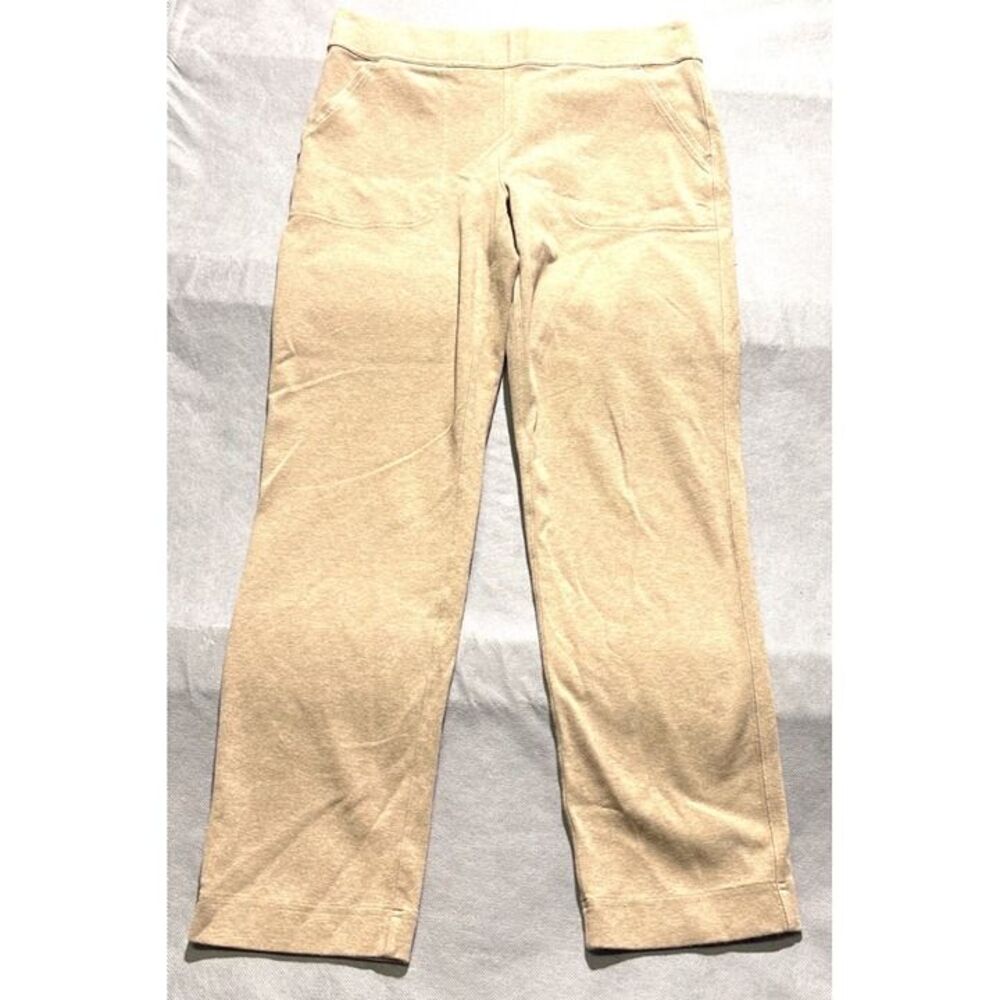 Duluth Trading Co Womens Loungewear Pants Tan Lx29 Cotton Blend